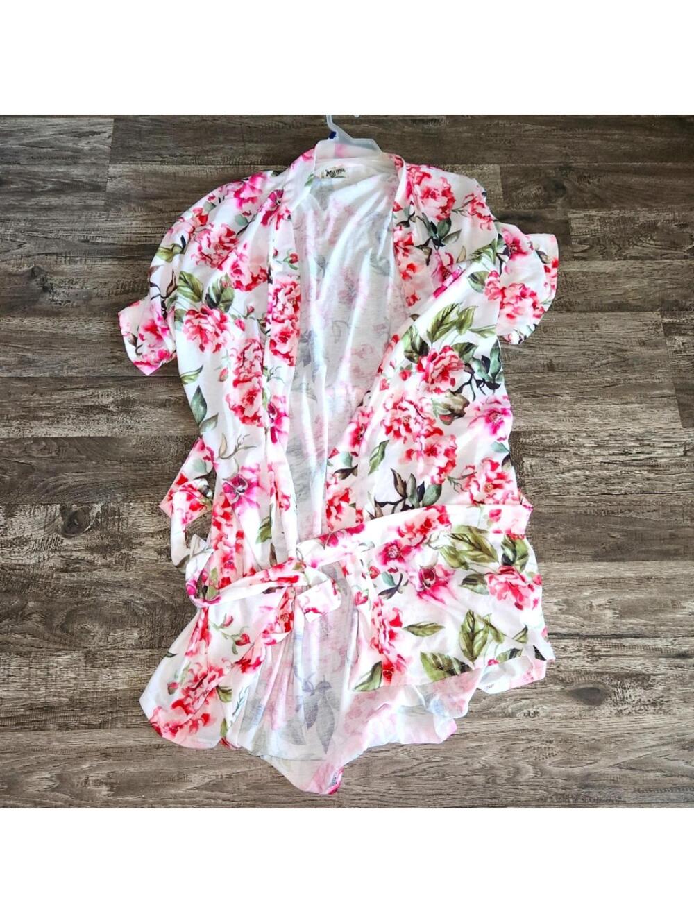 Show Me Your Mumu Short Sleeve Floral Robe